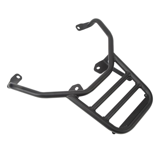 Porte-bagages arrière de moto, support solide pour siège arrière, support de remplacement pour Piaggio black