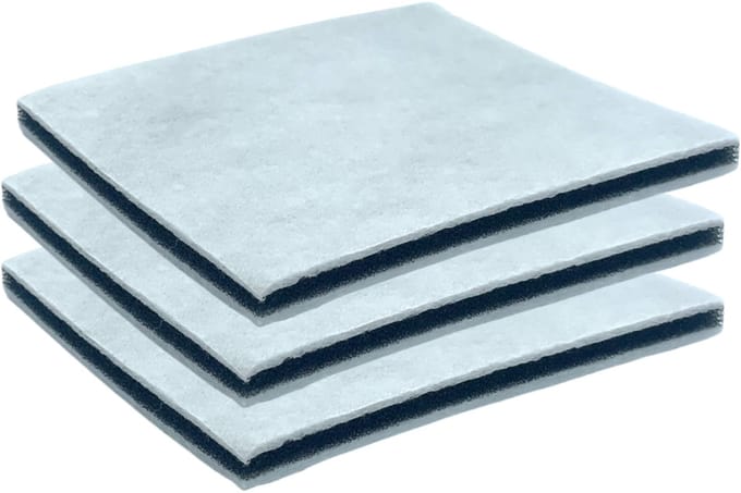 Fixem® - Geschikt voor Philips Stofzuigers - Stofzuigerfilter - Microfilter - Motorfilter - Vierkant filter - 3 STUKS