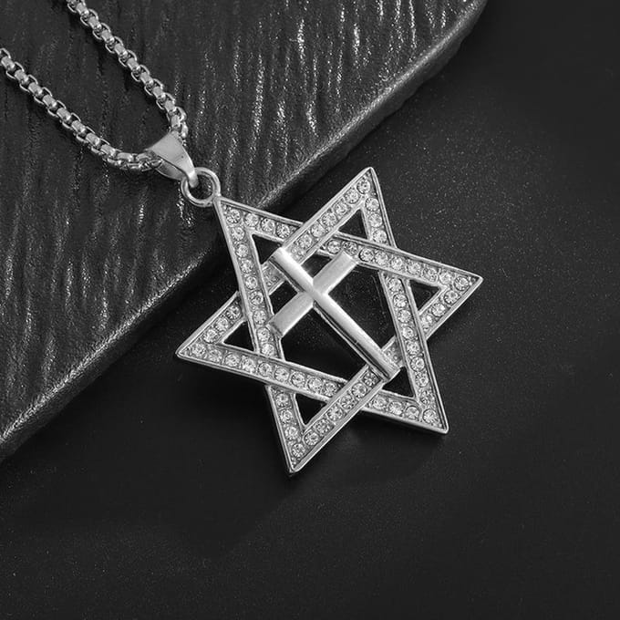 Modeaccessoires Accessoires Diamant Zesster Hanger Ketting Trendy Sleutelbeen Ketting gray