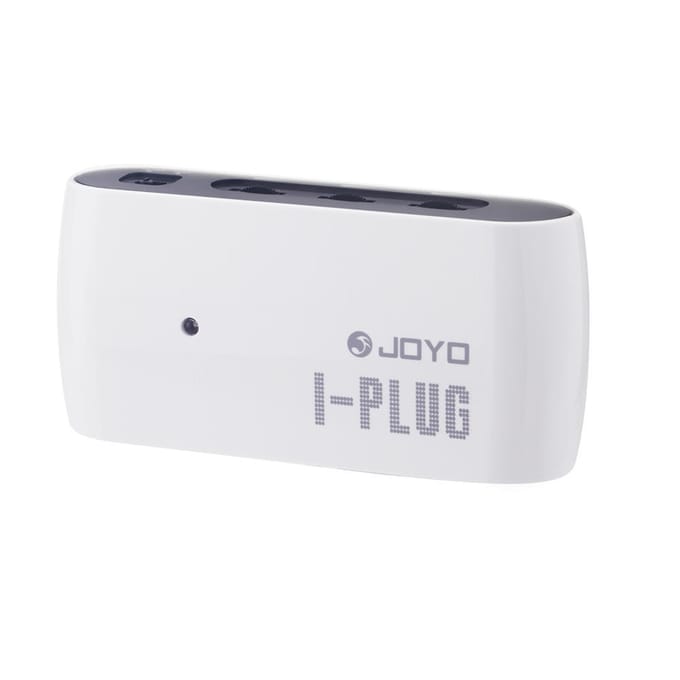 Joyo I-plug Elektrische Gitaar Mini Hoofdtelefoonversterker Versterker Ingebouwde Overdrive Effect voor iPhone white