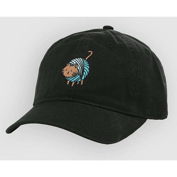 Blue Tomato Yarned Around Dad Kids Cap zwart