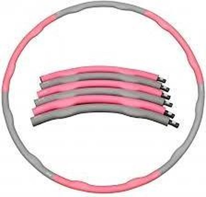 V3-Tec hoelahoep 1.2 kg roze/grijs