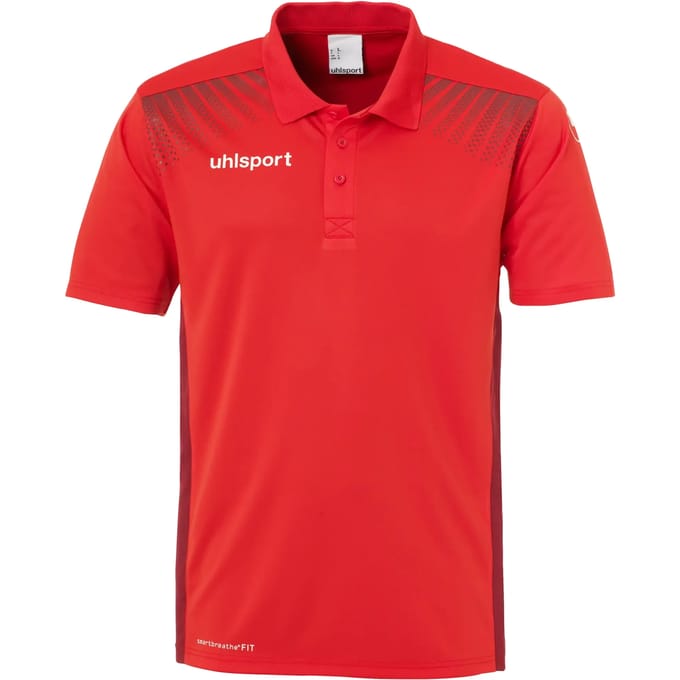 Uhlsport Goal Polo Shirt Rood-Bordeaux Maat 140