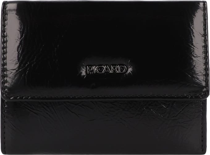 Picard Himalaya Portemonnee Leer 12.5 cm - Dames - Horizontaal - schwarz