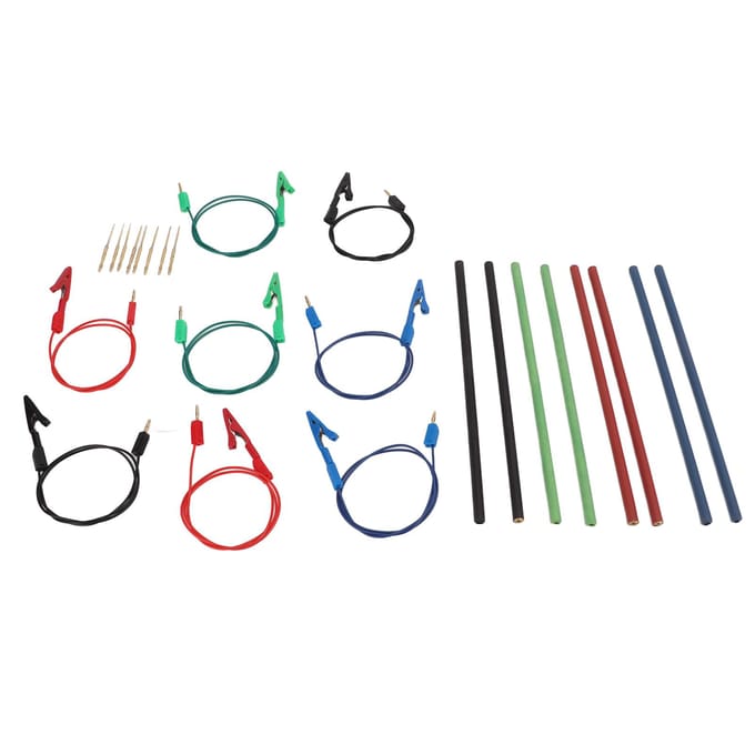 Câbles de connexion de sondes de cadre BDM Clips Tiges Bonne conductivité électrique Outils de test de diagnostic automobile blue