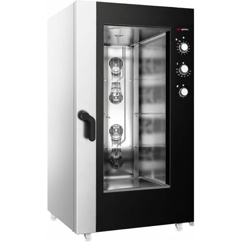 GGM Gastro Kombidämpfer - Manuell - 20x GN 1/1 - inkl. Gestellwagen