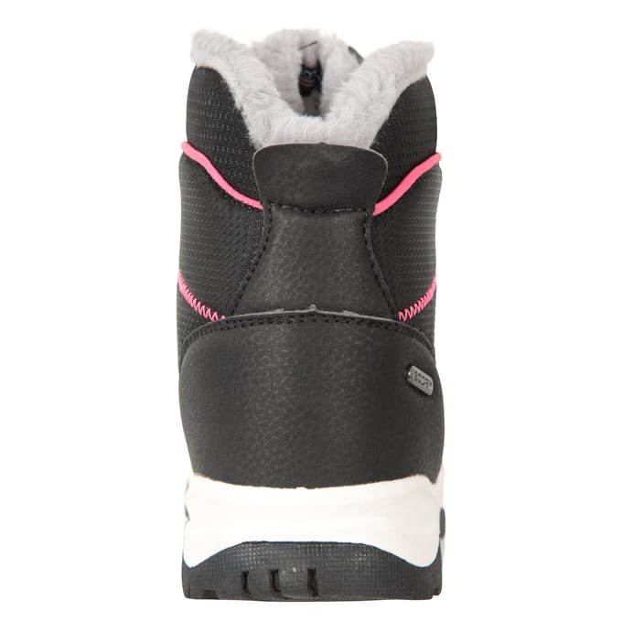 Mountain Warehouse Comet Waterdichte Sneeuwlaarzen voor Kinderen/Kinderen (Zwart)