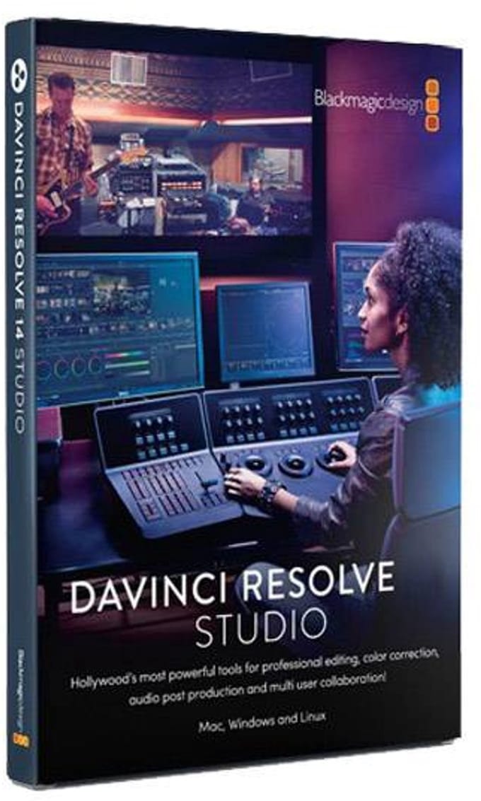 Blackmagic Design - DaVinci Resolve Studio - Activatiecode