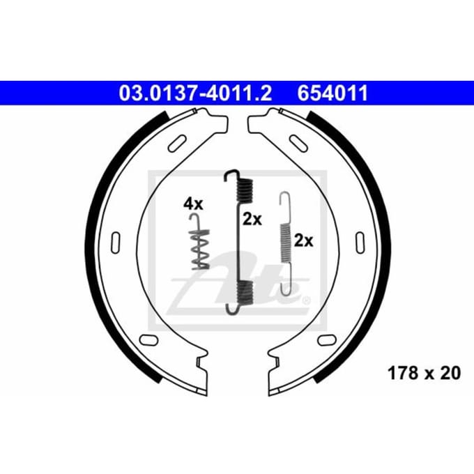 Remschoenset ATE 03.0137-4011.2