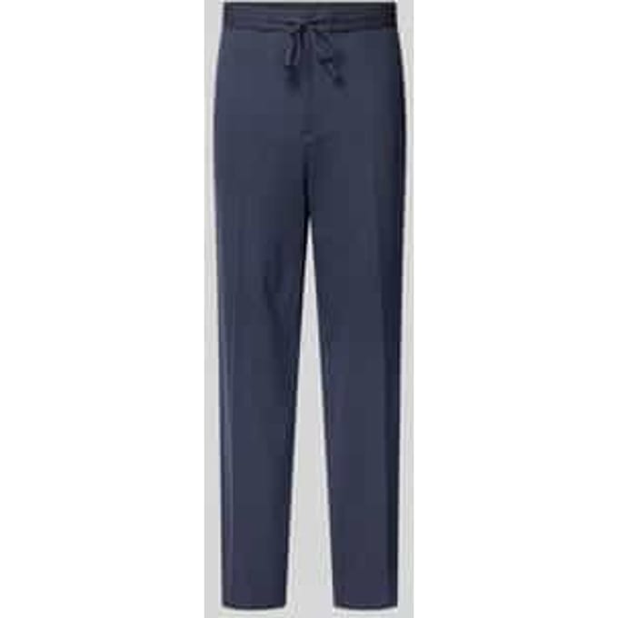 regular fit stoffen broek van viscosemix model 'ISCOVE'
