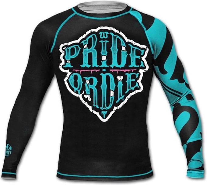 Pride or Die Z-Camp Zombie Rash Guards PoD - S