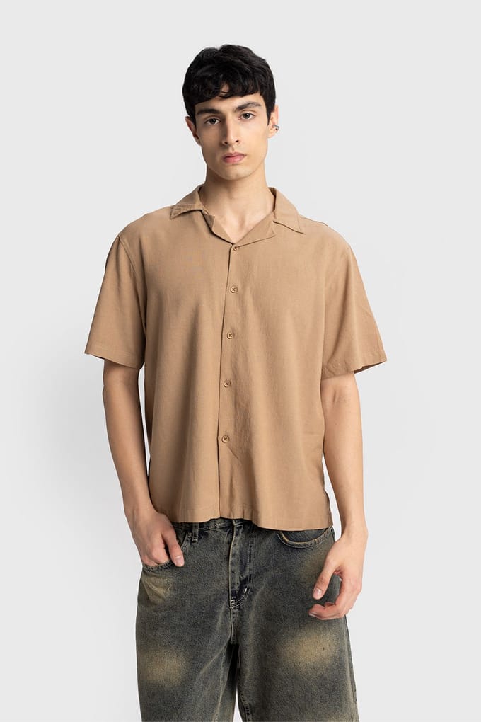 Reguliere Pasvorm Korte Mouwen Shirt