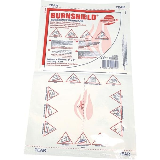 Covarmed Burnshield 20x20 cm 1 Verband(en)