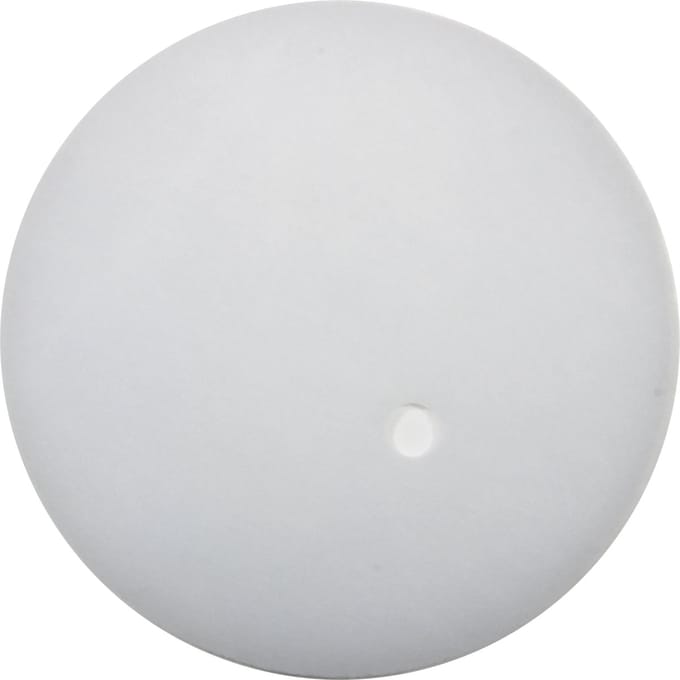 Rond filterschuim 33cm met gat fleece