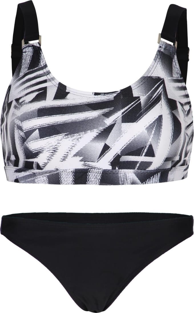Bikini classic style - Zwart ziczac 152-158