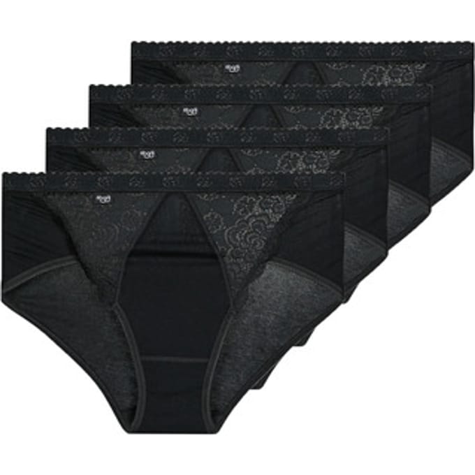 Sloggi   Slips CHIC MIDI PACK X4