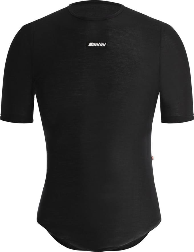 Santini Ondershirt mouwloos Heren Zwart - Primaloft Dry Sleeveless Baselayer - M
