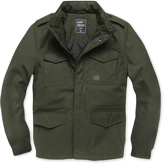 Vintage Industries Tussenjas Brent Parka Dark Olive