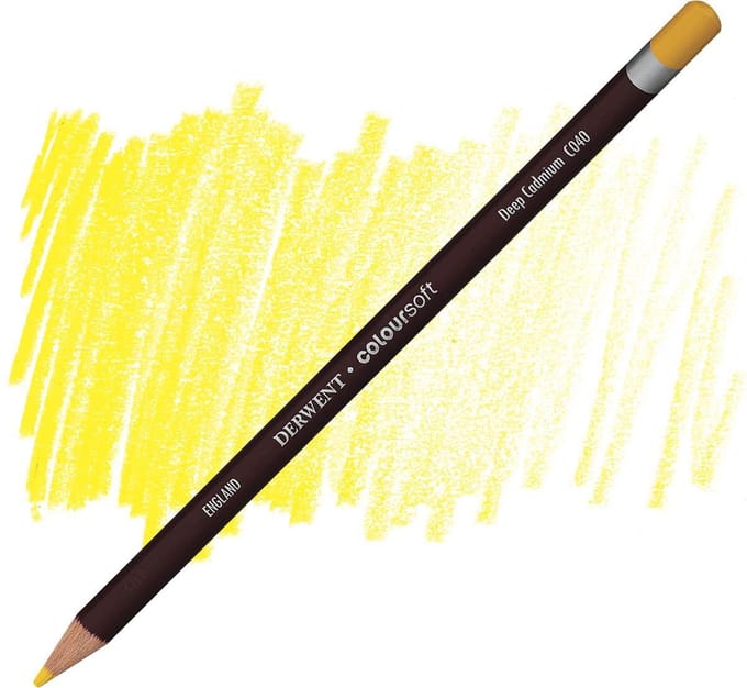 Derwent Coloursoft potlood Deep Cadmium C040
