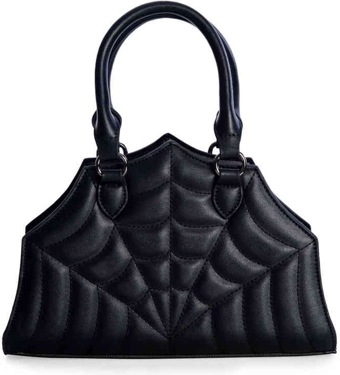 Banned - SIRIN Handtas - Zwart - Spinnenweb handtas - (bxhxd) ca. 28cm x 17cm x 8cm