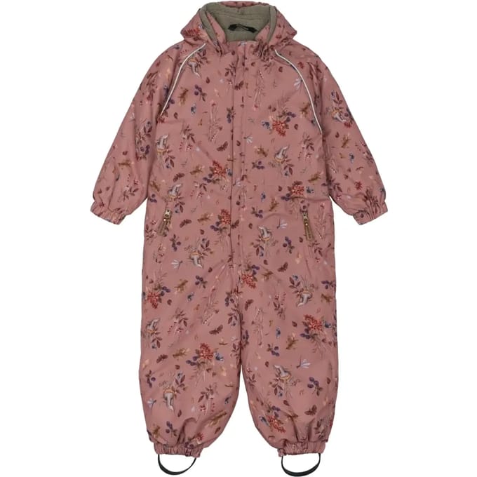Kinder ski overall van polyester Mikk-Line Aop Floral