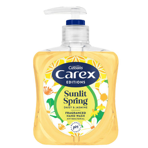 Carex Sunlit Spring Daisy & Jasmine Antibacteriële Handzeep - 250 ml
