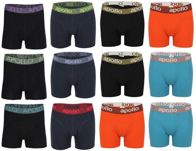 Apollo 12-pack: Uni Color Mix - maat M