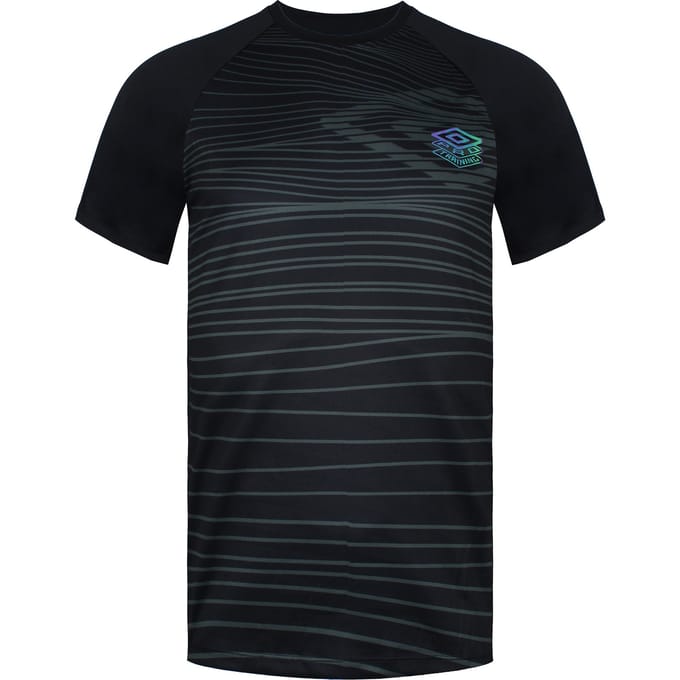 Umbro Pro Training Heren Zwart/Grijs T-Shirt