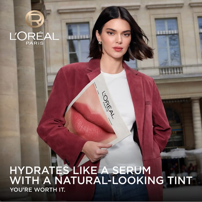 L'Oréal Paris Hyaluron Tint Lipstain - Langdurig hydraterend serum - 12 uur gewichtloze kleur - 635 Worth It Medium