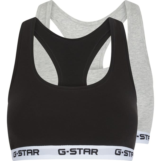 G-Star Carnelian Underwear Black/light Grey Marl Größe: M | BHs Outlet | Damen | Grau