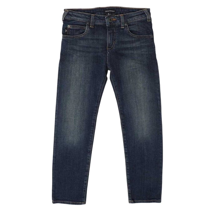 Emporio Armani Dames/Dames Jeans (Blauw)