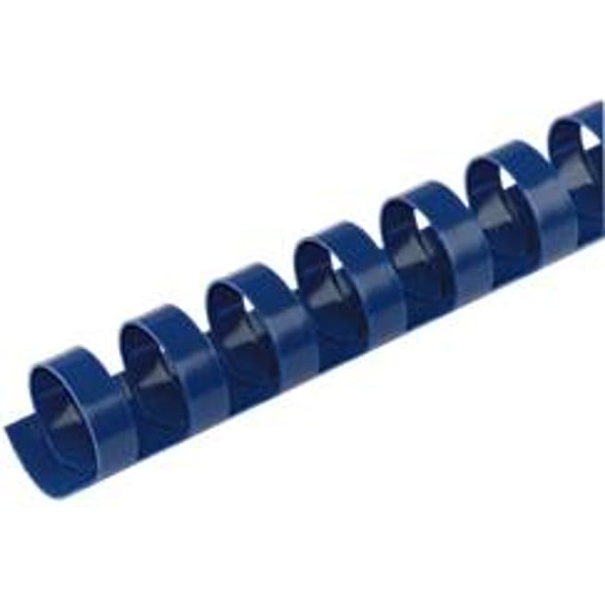 GBC Combbind Bindruggen blauw - a4 - 6 mm - 100 stuks