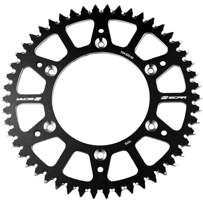 Couronne motorfiets aluminium anti-modder Scar 520 Honda