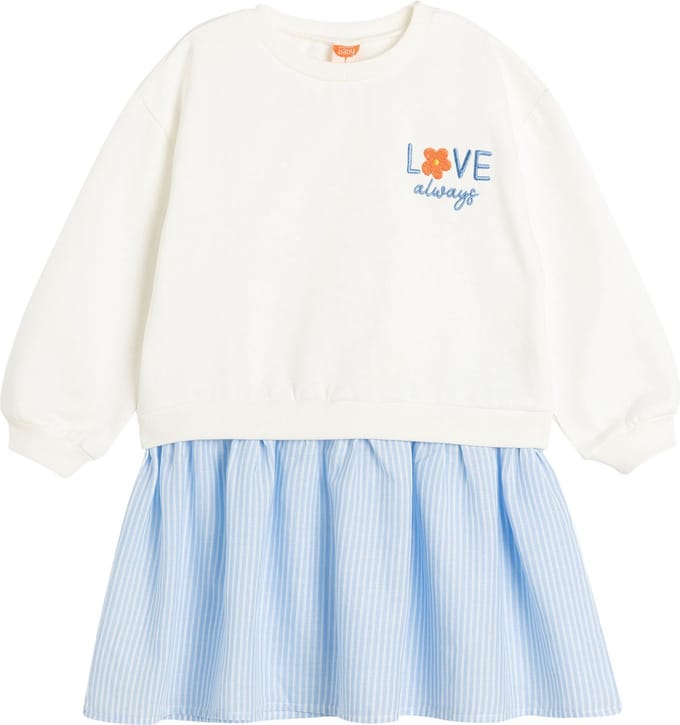 Knielengte Sweat jurk Jurk