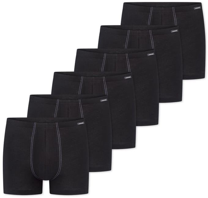 Schiesser Heren retro short / pant 6 pack Cotton Essentials