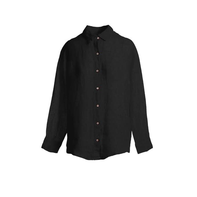 Dames lange mouw blouse in gaas Haris Cotton Essentials