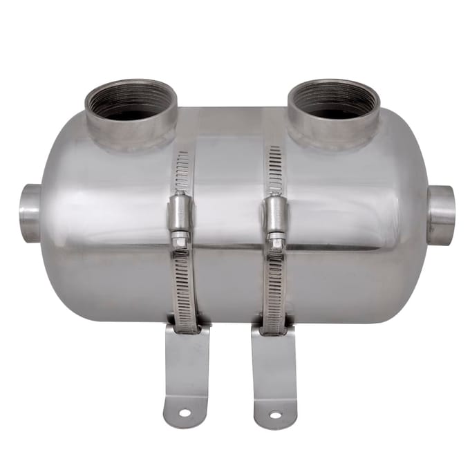 vidaXL - Zwembad - warmtewisselaar - 292 - x - 134 - mm - 28 - kW
