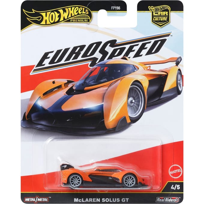 Hot Wheels Premium Car Eurospeed McLaren Solus GT