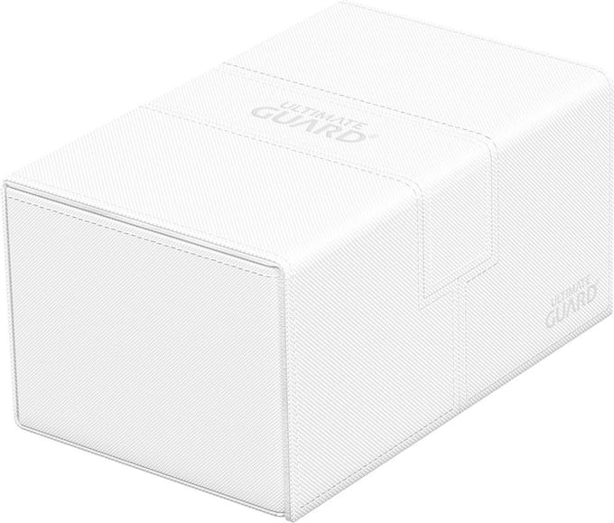 Ultimate Guard Ultimate Guard Twin Flip'n'Tray 160+ Xenoskin - White Card Boxes