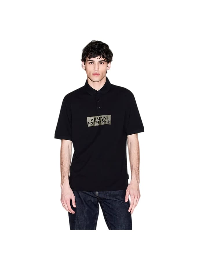 Armani Exchange Heren Polo Zwart XM001885-AF13026/MC237