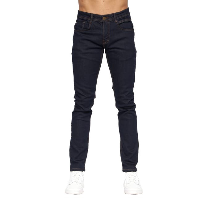 Duck and Cover Heren Maylead Slim Jeans (Rauwe was)