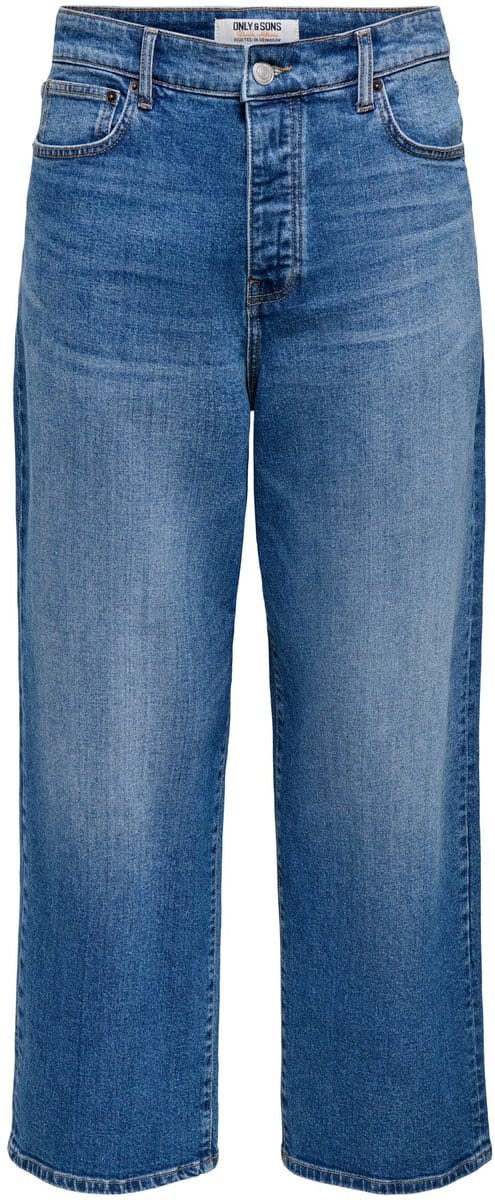 ONLY & SONS Wide-leg jeans ONSREMI Mid rise Wide leg fit Stretch Jeans