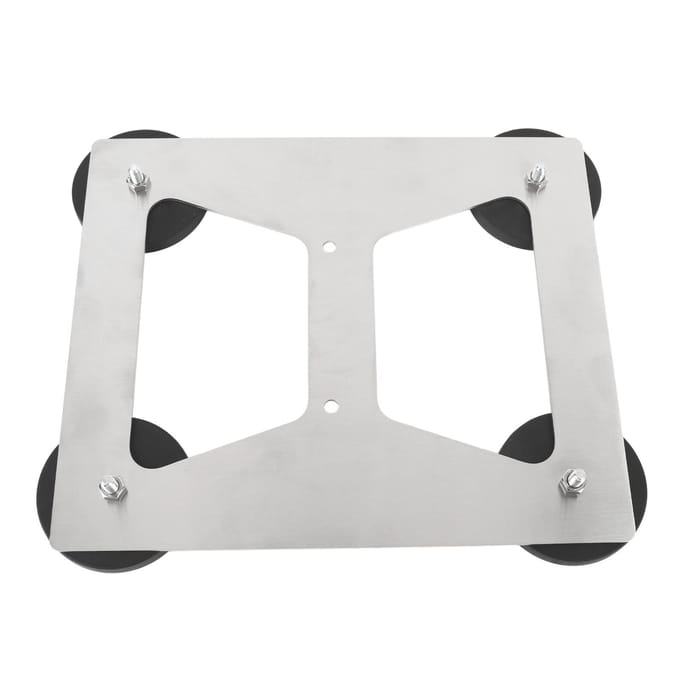 Magnetische Satelliet Dakmontage Veilige Bevestiging Krasbestendig Roestvrij Staal Satelliet Auto Mount white