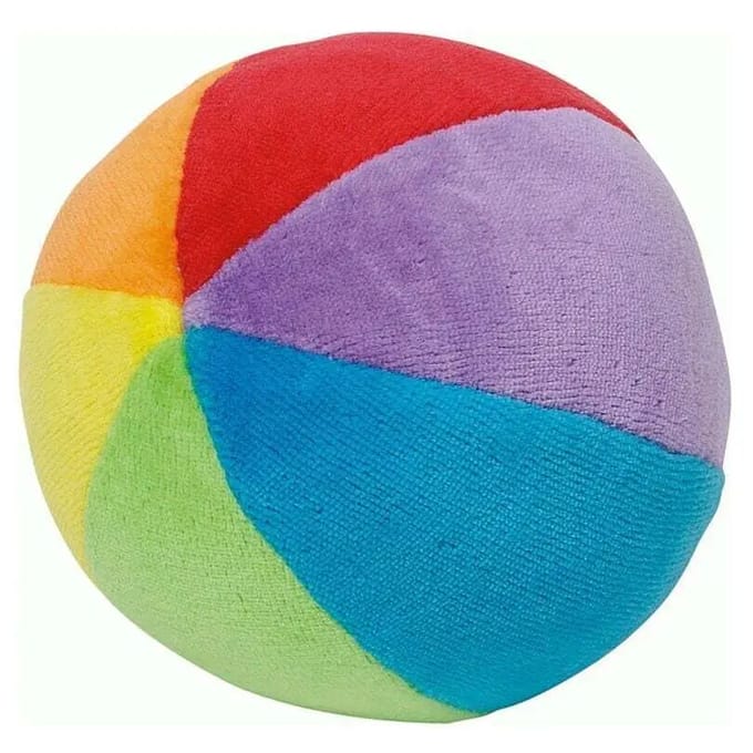 Cause Fluwelen Bal Met Ratel 10cm