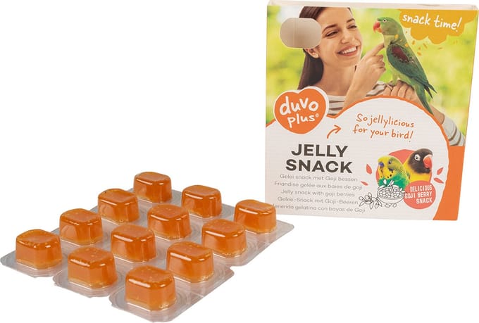 Duvo+ Gelei Snack Met Goji Bessen - Voor Vogels - 12x 5gr