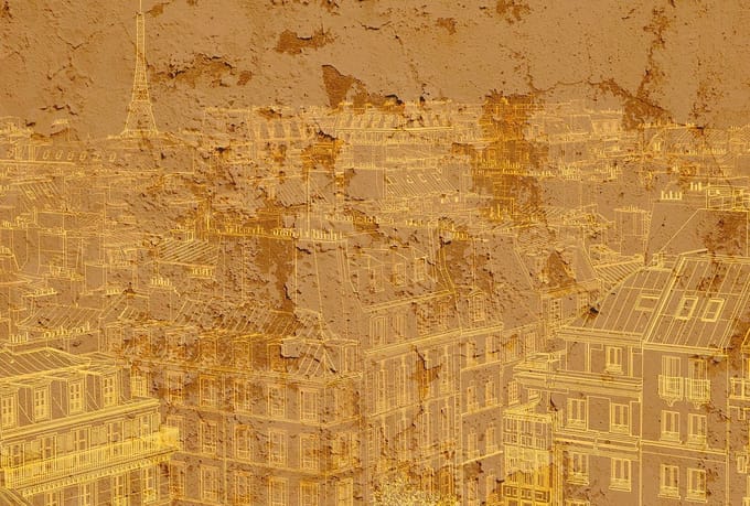 Fotobehang ViewsOfParis2 DD117355 A.S. Création Atelier 47 | Goedkoop fotobehang