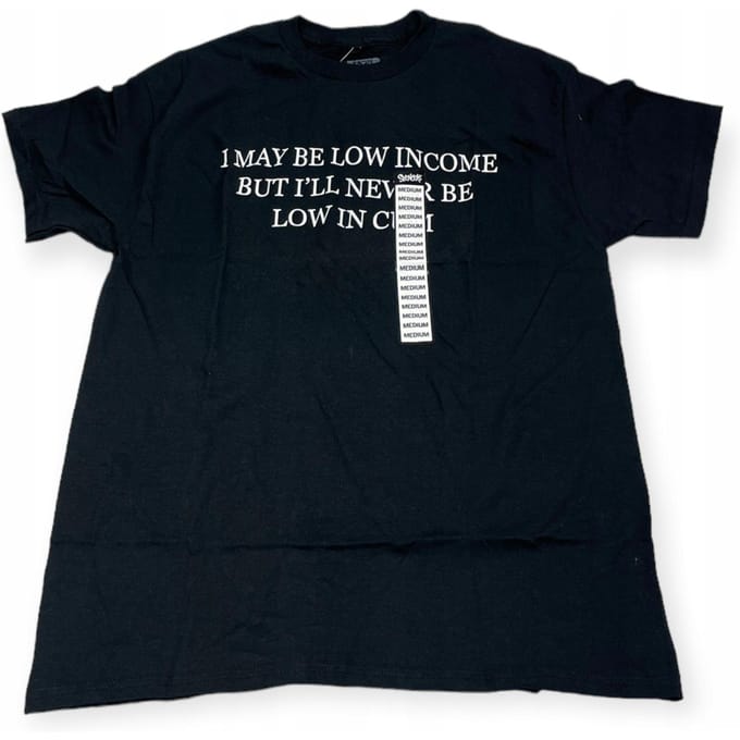 Koszulka T-shirt męski okrągły dekolt SPENCER'S NADRUK M gray