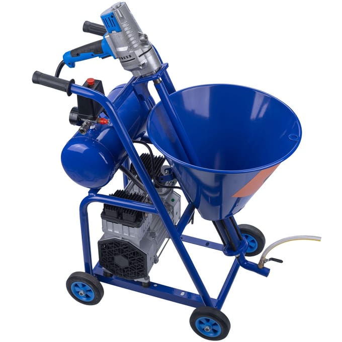 Rosfix Pleisterspuitmachine Blue Dragon BD41 - 15 L/Min, 20 MPA - 4100W, Mixerfunctie