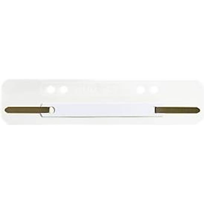 LEITZ® hechtstroken, polypropeen, A5, 25 stuks, wit
