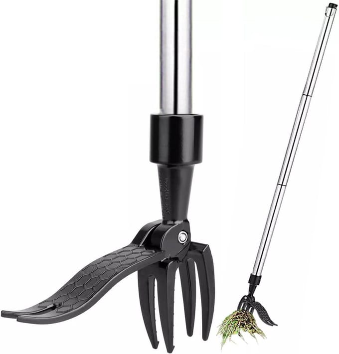 Onkruidsteker - Wortelverwijderaar - Tuinonderhoud - Lange Handgreep - 100cm Lengte
